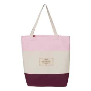 Marie Farms Tri-Color Tote